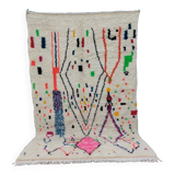 Handmade wool Berber rug 250x150 cm