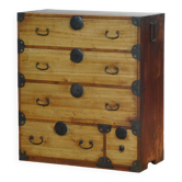 Japanese Tansu chest of drawers, circa 1870