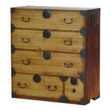 Commode Tansu japonaise, vers 1870