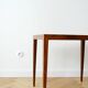 Table en palissandre minimaliste, Danemark années 1960-70