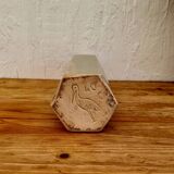 Vintage Alsace stoneware bottle