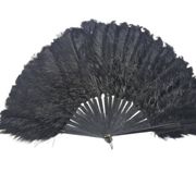 Art Deco Polish Austria feather fan, 1920s