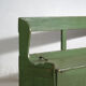 Antique painted pine bank safe – Central Europe, around 1900