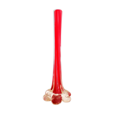Red Soliflore Murano style, circa 1970