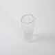 Vase en verre glacé, design danois, années 1970, fabriqué au Danemark