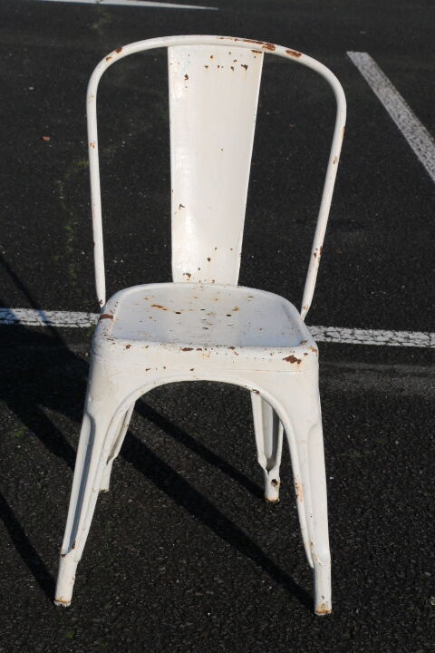 White Tolix A chair, 1950