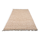 Tapis vintage en laine lana fait main pour sisal, italie 1980