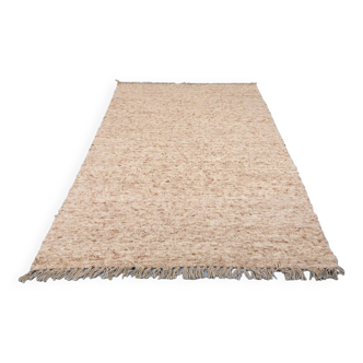 Tapis vintage en laine lana fait main pour sisal, italie 1980