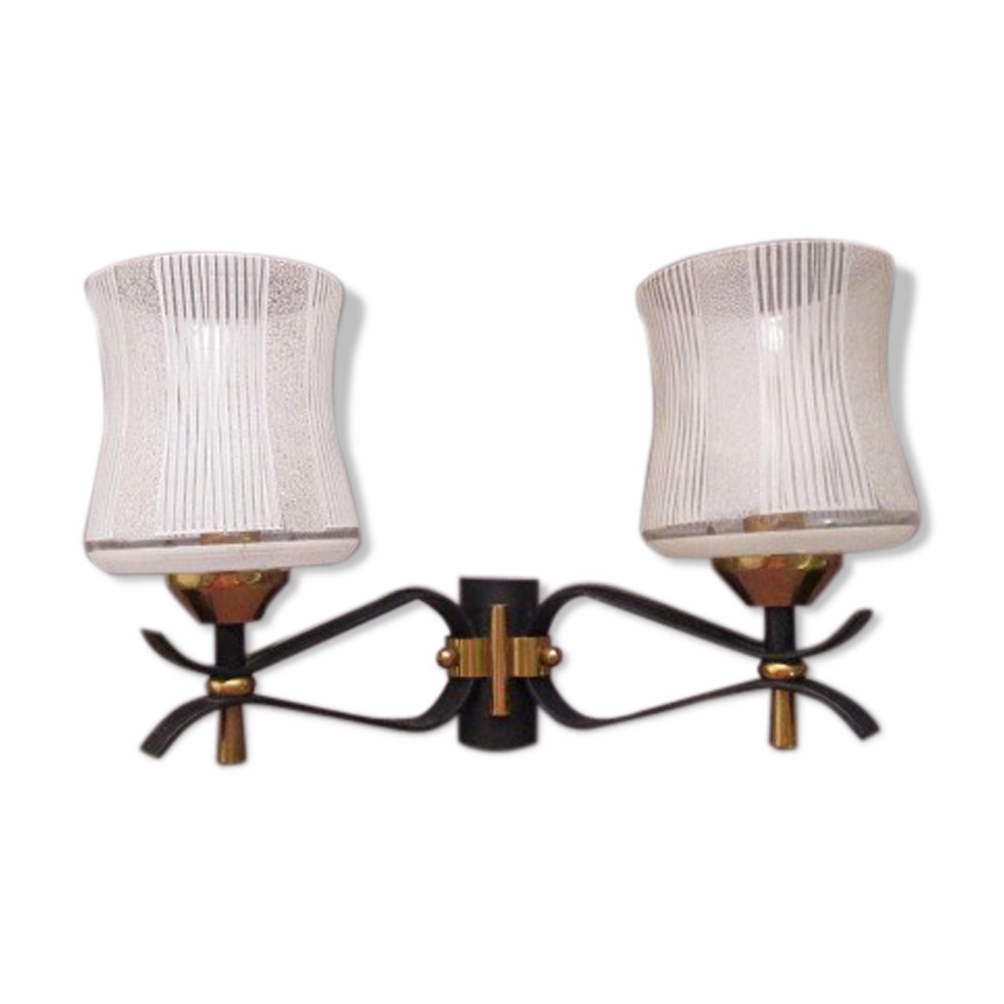 Double vintage 50' wall light