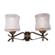 Double vintage 50' wall light
