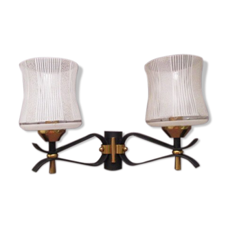 Double vintage 50' wall light