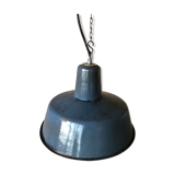 Vintage industrial factory ceiling lamp from Wikasy A23, 1960s