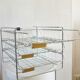 Range mail Grieshaber in steel wire design 60s - 70s