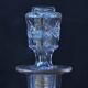 19th Century French Hand Blown Decanter with F letter engraved