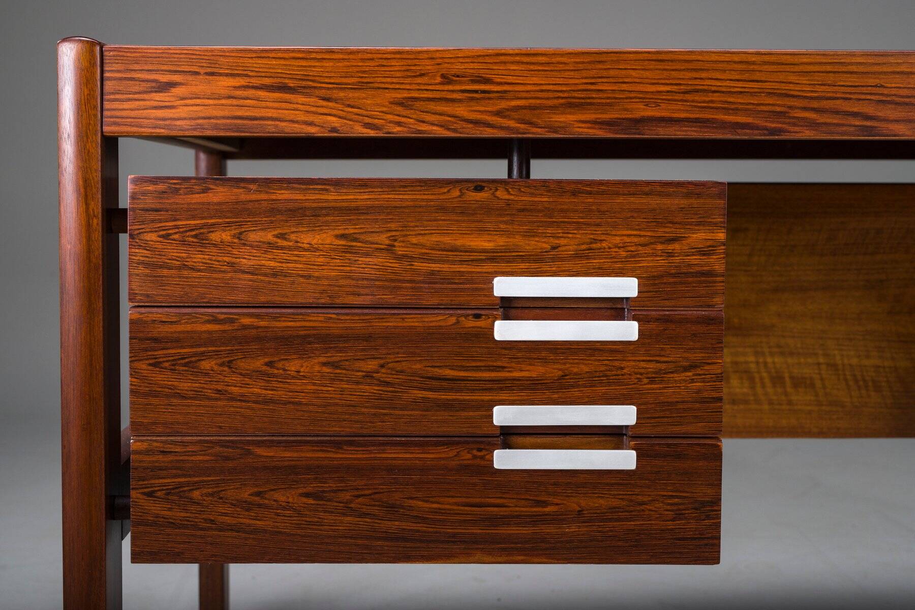 Mid-century modern Danish desk in teak from Dyrlund, 1960s