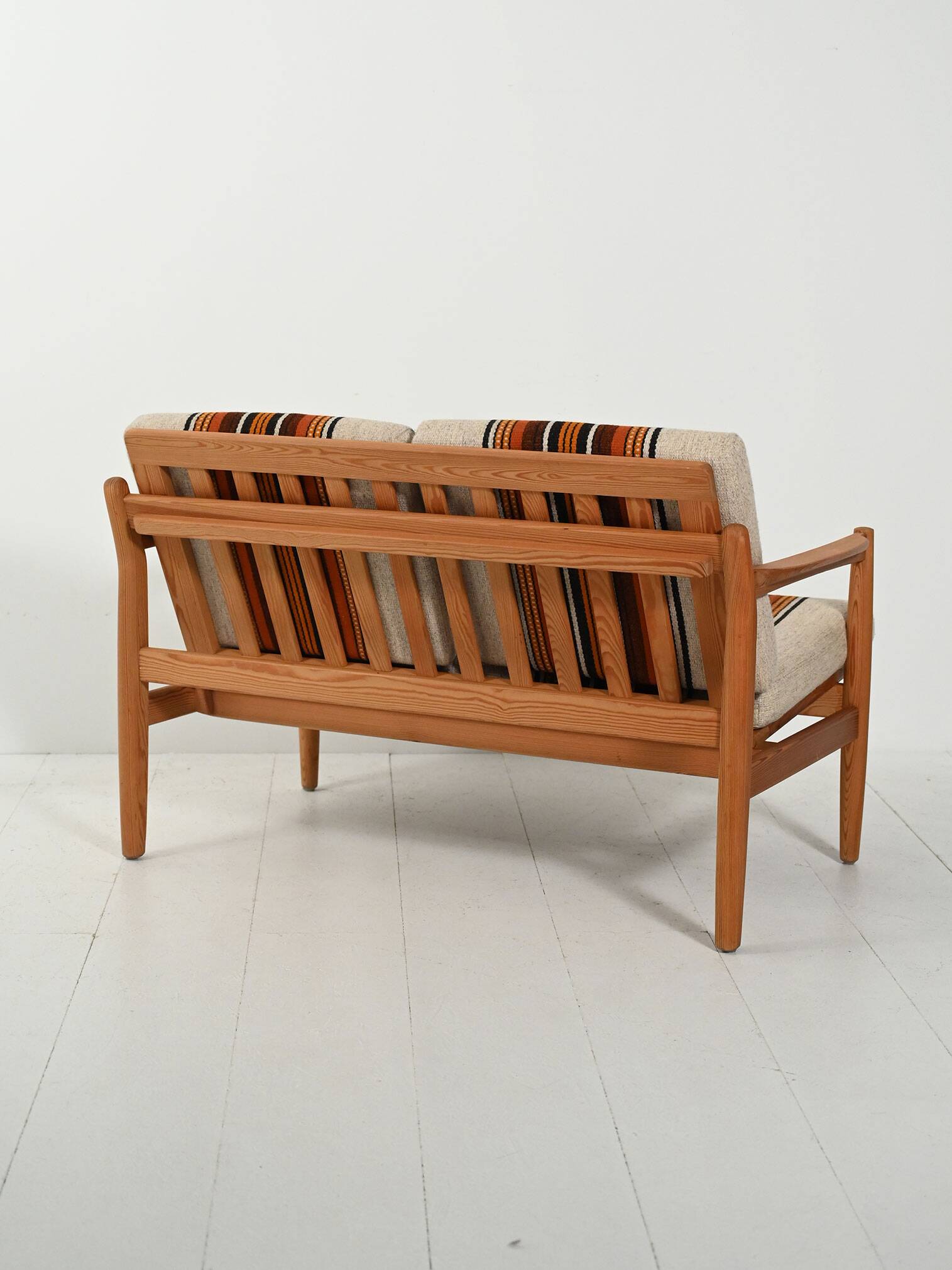 “Briksbo” Pine Loveseat by Harry Moen