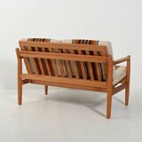 “Briksbo” Pine Loveseat by Harry Moen