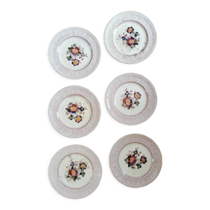 Assiettes plates vintage