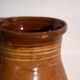 Old glazed ceramic jug – Central Europe, around 1930