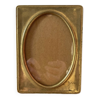 Bronze photo frame, late 19th century