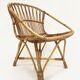 Fauteuil en rotin de Rohe Noordwolde, 1960, Pays-Bas