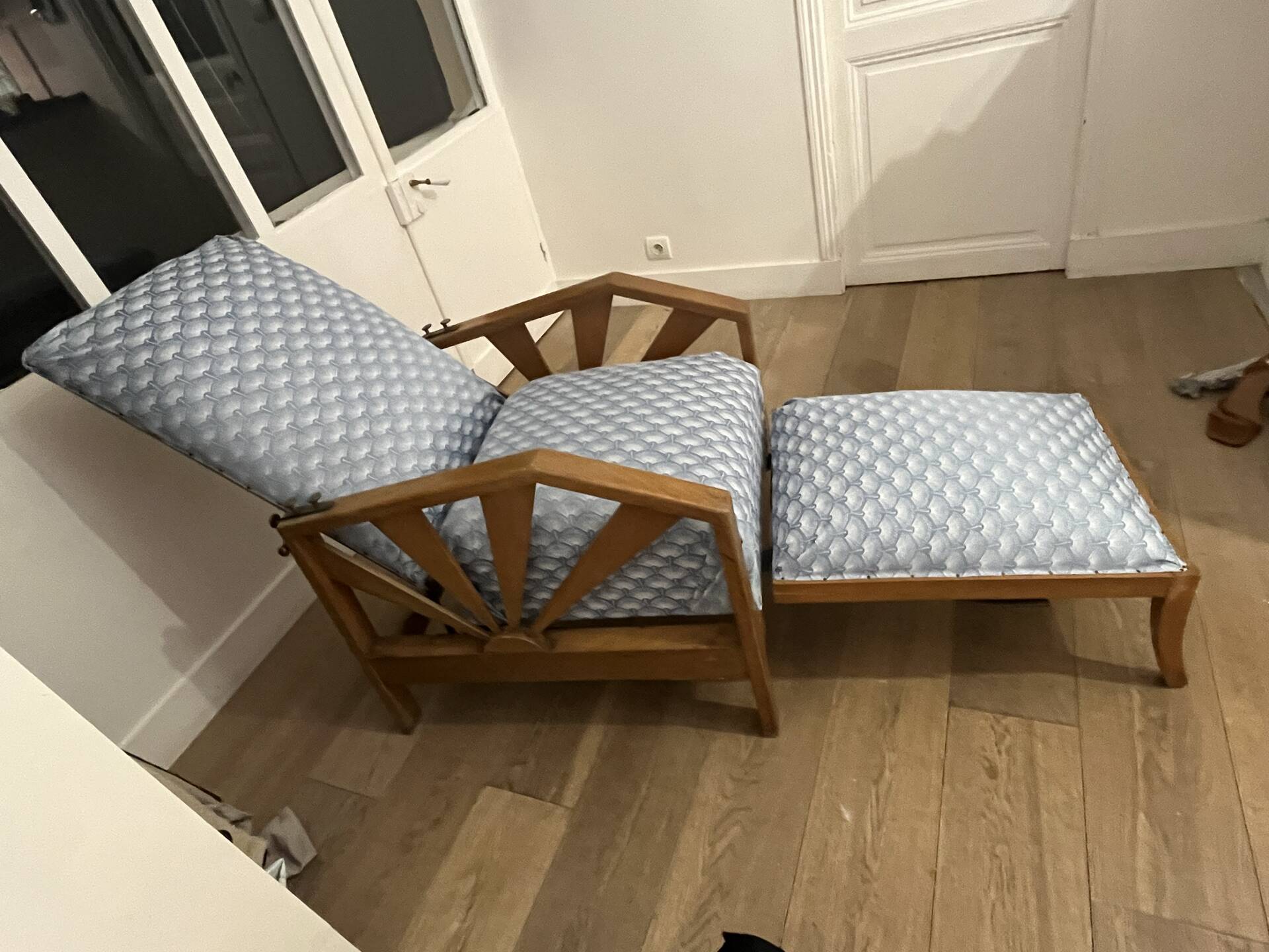 Fauteuil Morris Art Déco années 30