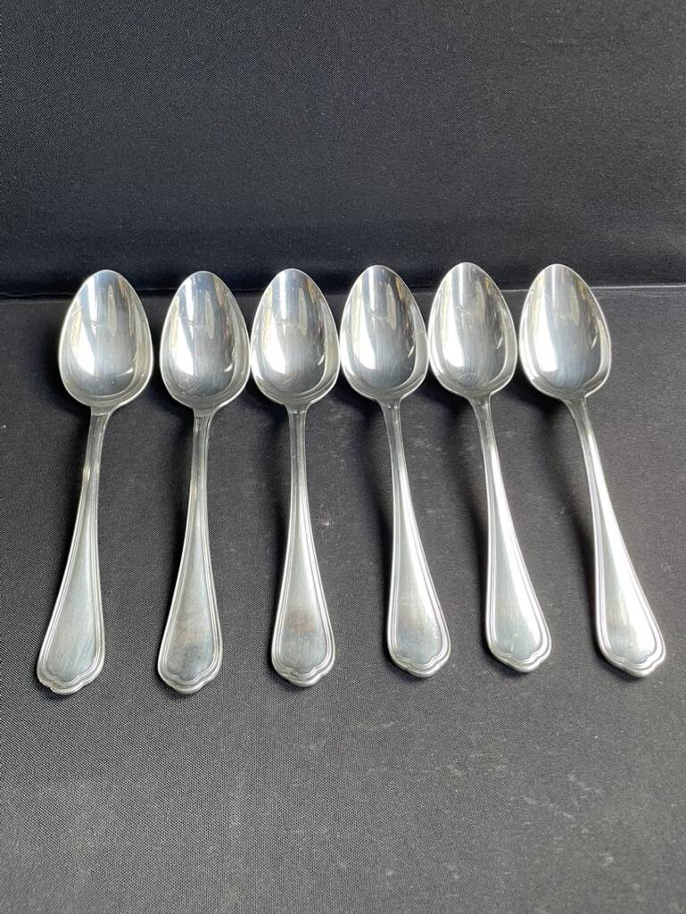 6 christofle spatours table spoons