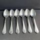 6 christofle spatours table spoons