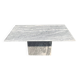 Vintage 70s marble coffee table
