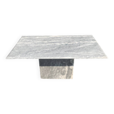 Vintage 70s marble coffee table