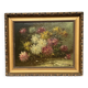 Paul Henry Schouten "Still Life with Flowers". Oil on wood panel.