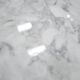 Vintage oval marble table produced by Roche Bobois