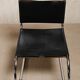 Mies Van Der Rohe Mr10 Cantilever chairs in black leather for Knoll