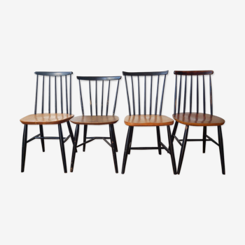 Lot de 4 chaises scandinaves