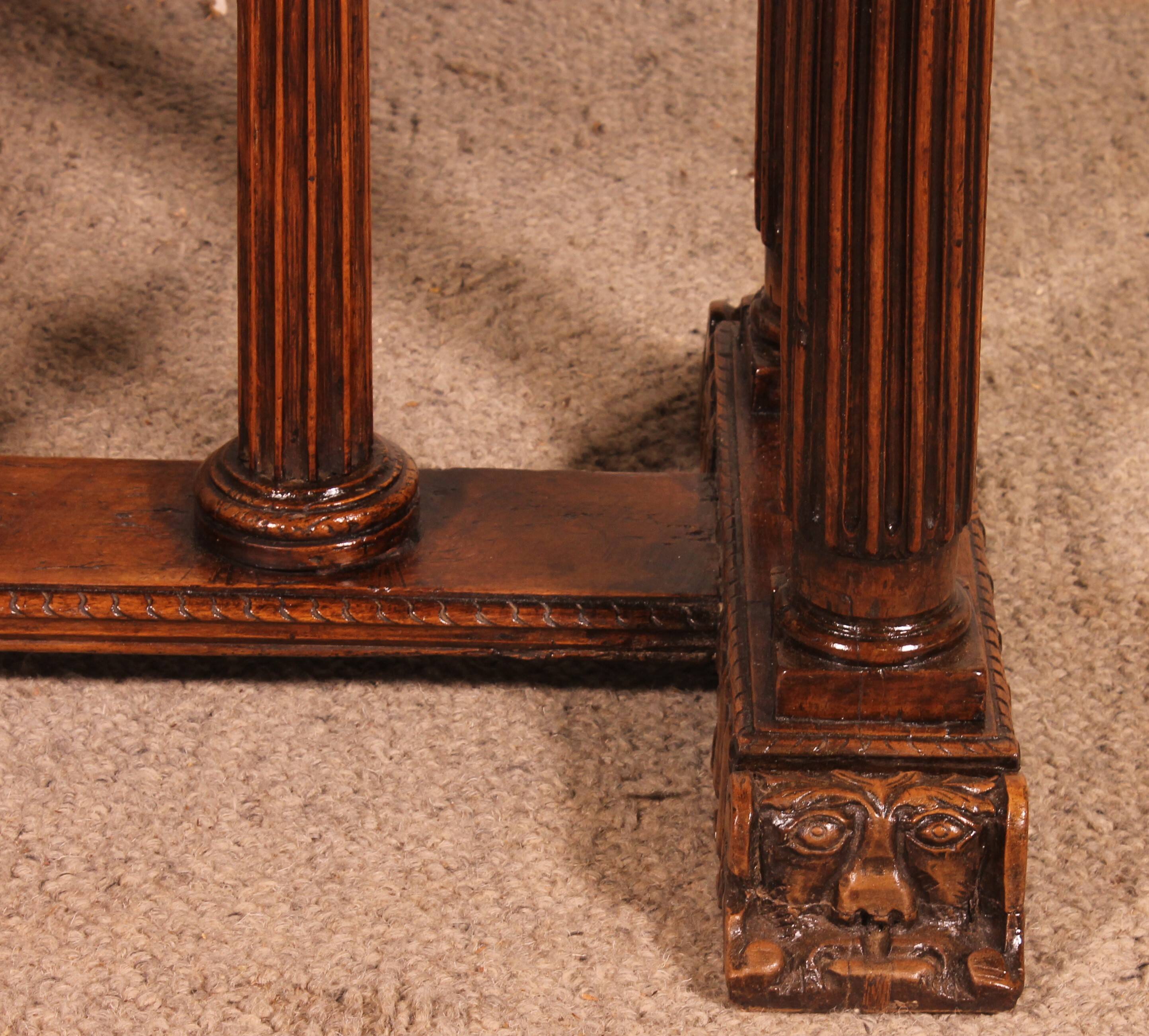 Renaissance Period Walnut Table - 16th Century
