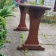 Antique elm bench