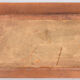 Table basse gainée de cuir
