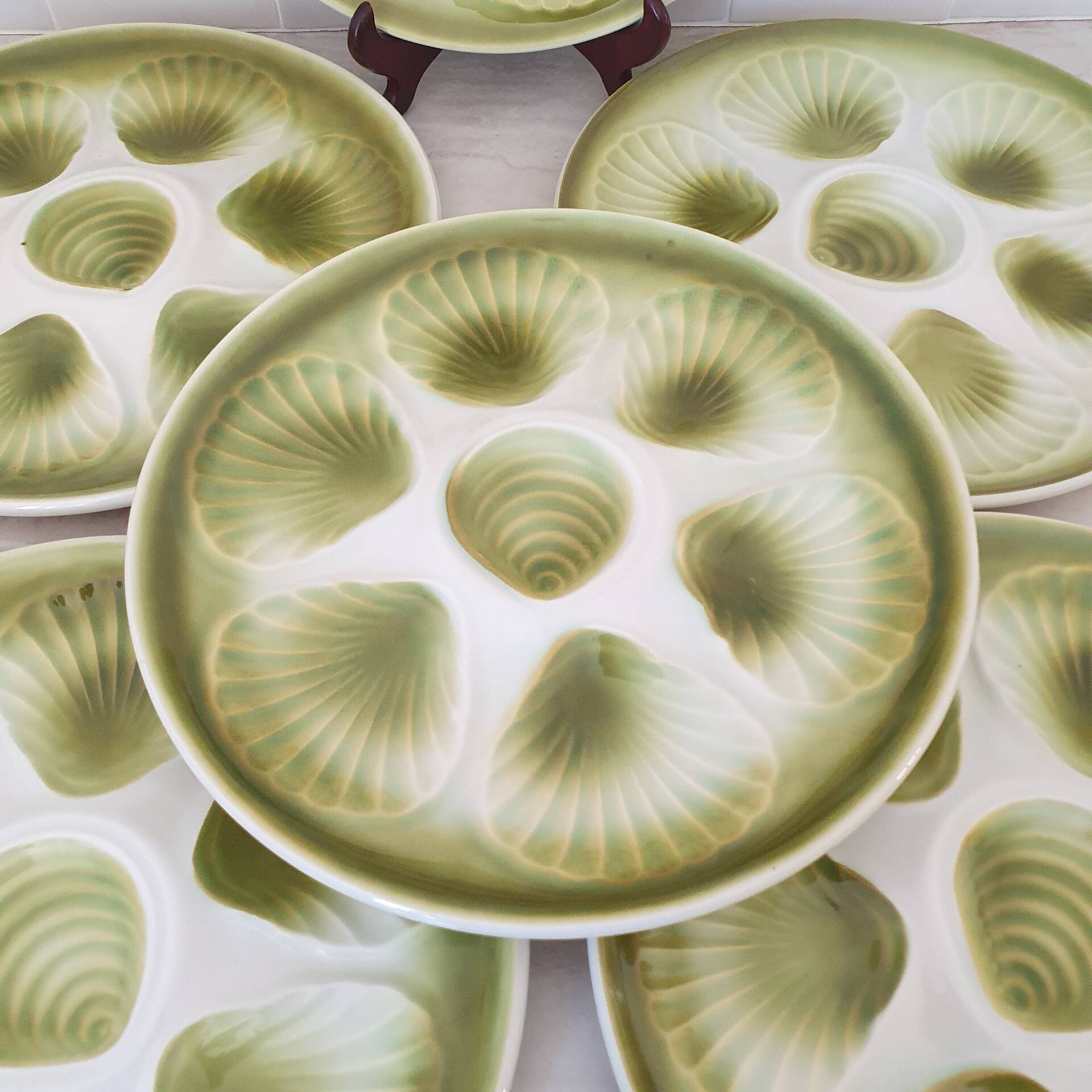 Shell plates Moulin des Loups Orchies