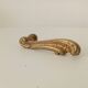 Antique bronze door handle in Empire style