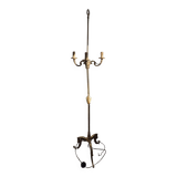 Bronze tripod floor lamp