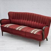 1960s, Danish 3-seater sofa by Alfred Christensen, furniture wool.