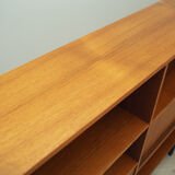 Bibliothèque en teck, design danois, années 1970, production: Danemark