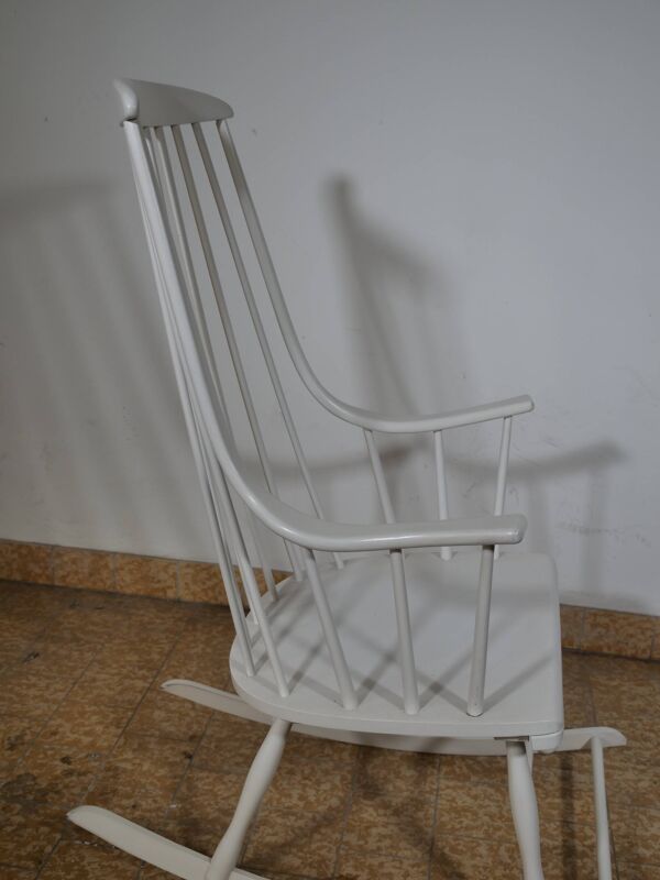 Fauteuil à bascule de Lena Larsson pour Nesto, années 1960