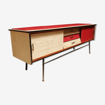 Danish bicolor sideboard 1950