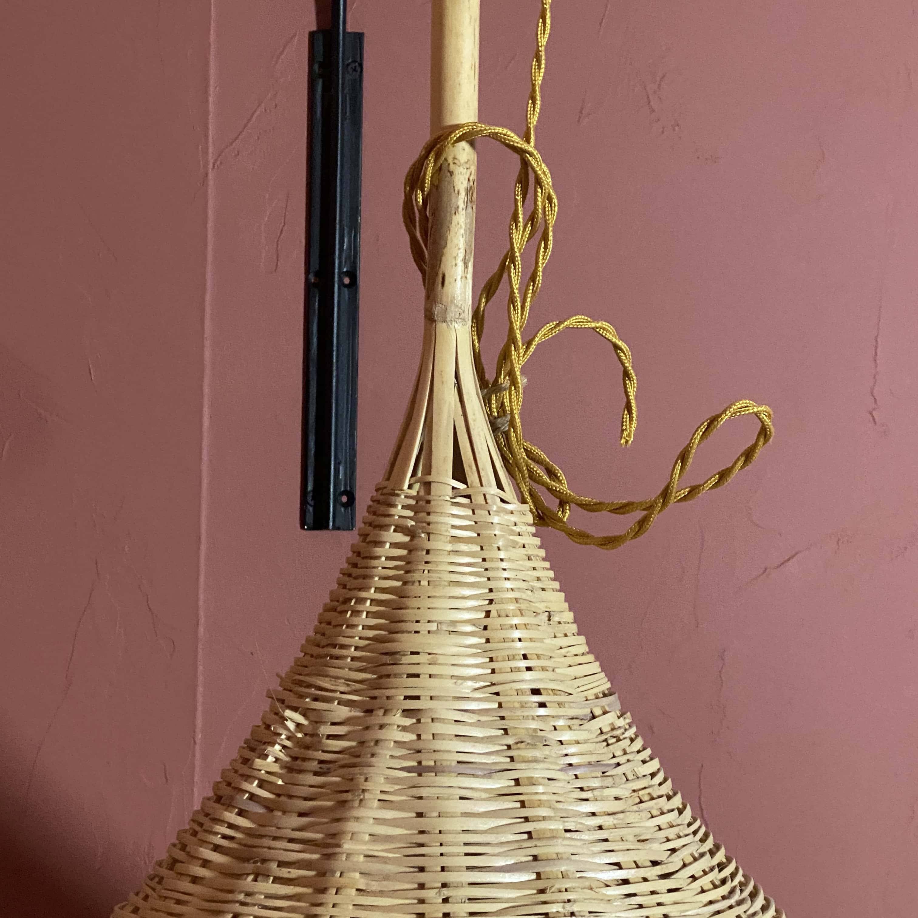 Wicker drop suspension