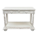 Patinated white console