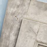 Old fir door