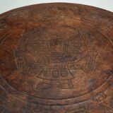 Angel Pazmino round coffee table Muebles de Estilo Ecuador 1960