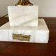 Alabaster lamp base 1950