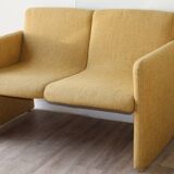 Paire de canapés vintage en tissu, 1970